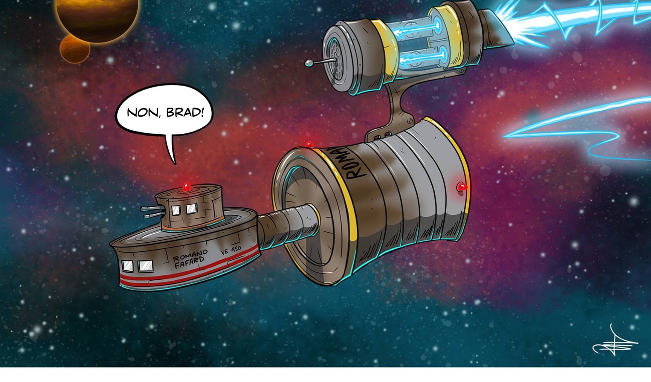 Une bande dessinée de Dans une galaxie près de chez vous en chantier