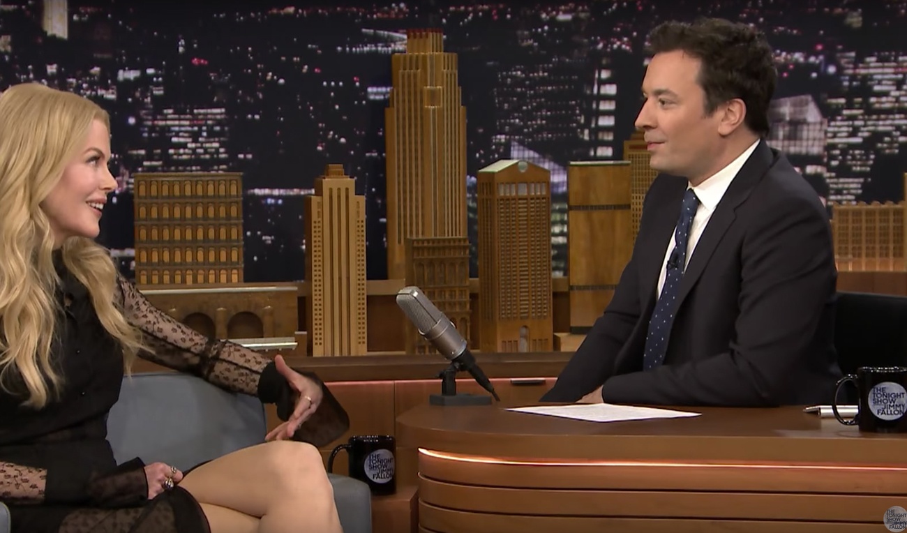 Nicole Kidman embarrasse de nouveau Jimmy Fallon en entrevue