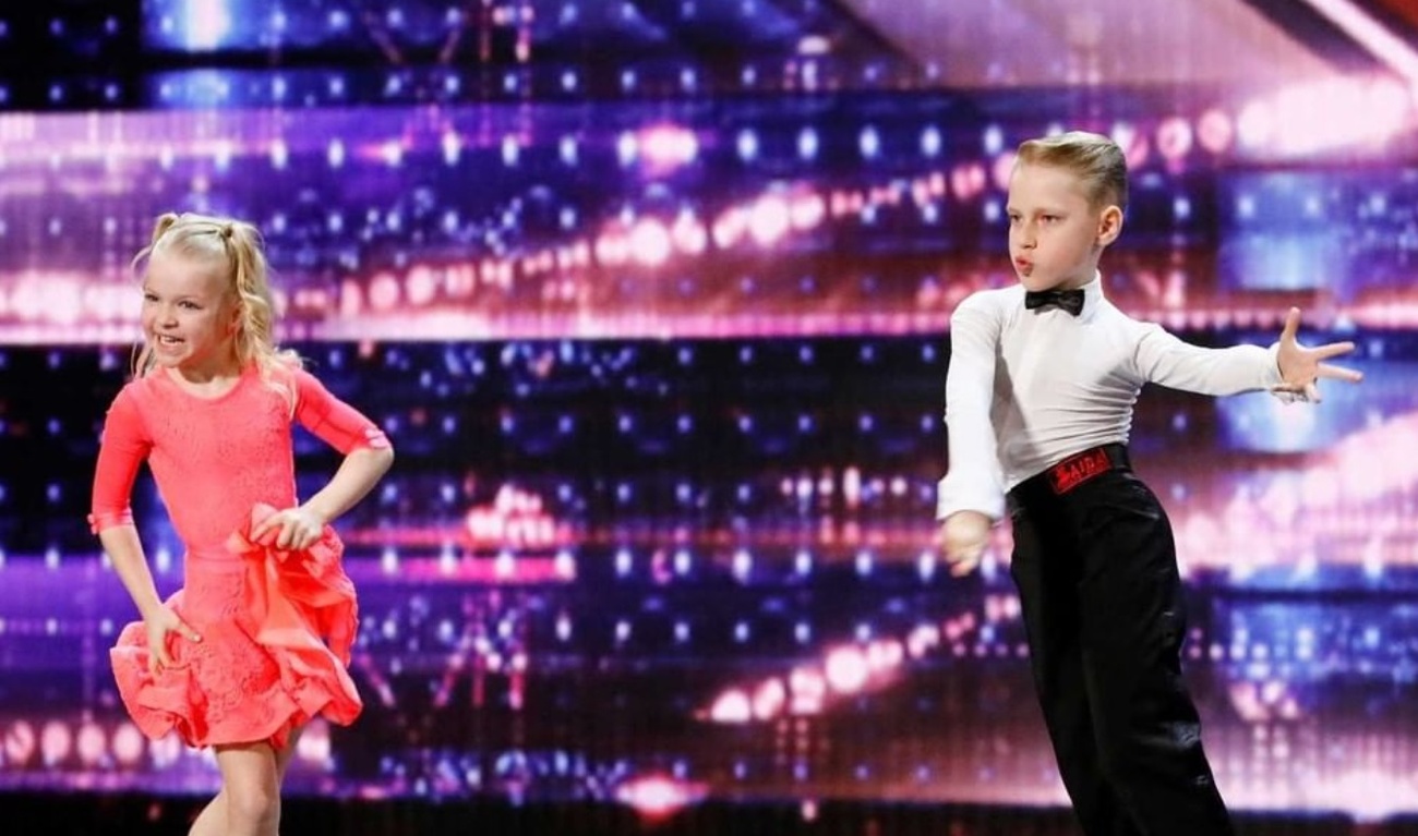 Michael et Angelina Novikova à America's Got Talent