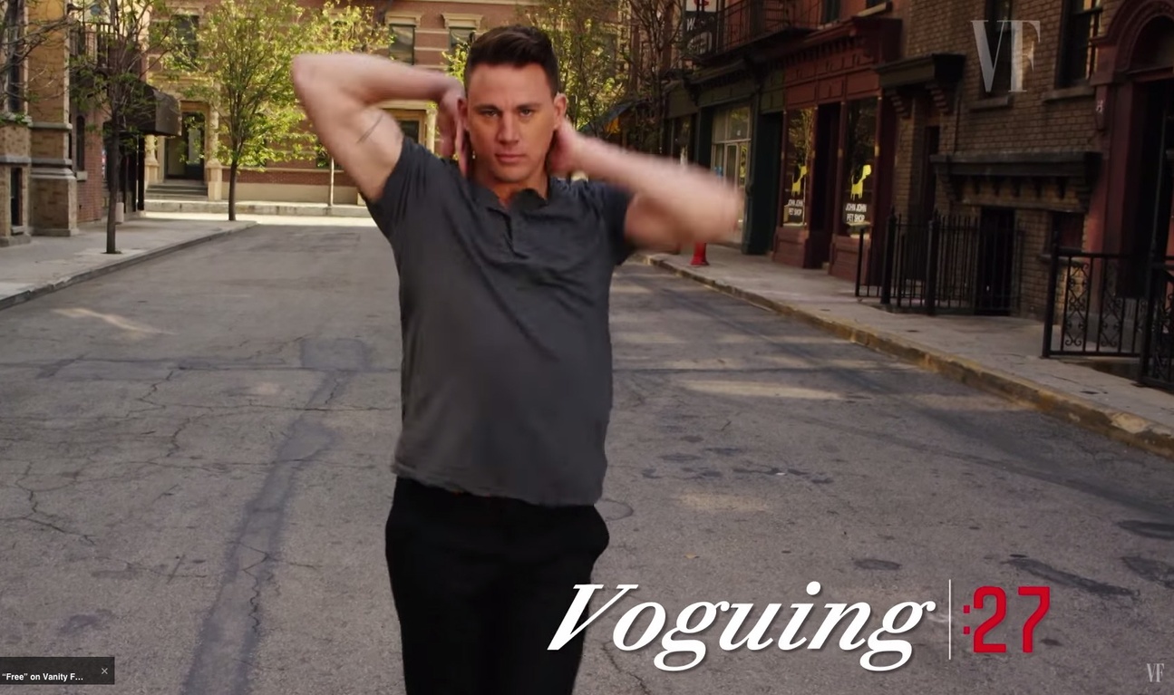 Sept mouvements de danse en 30 secondes par Channing Tatum