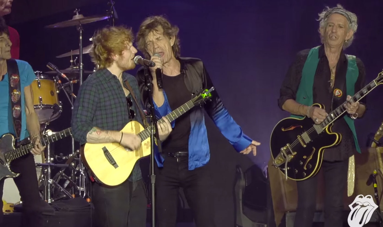 Ed Sheeran Monte Sur Scène Avec Les Rolling Stones Showbizz Net